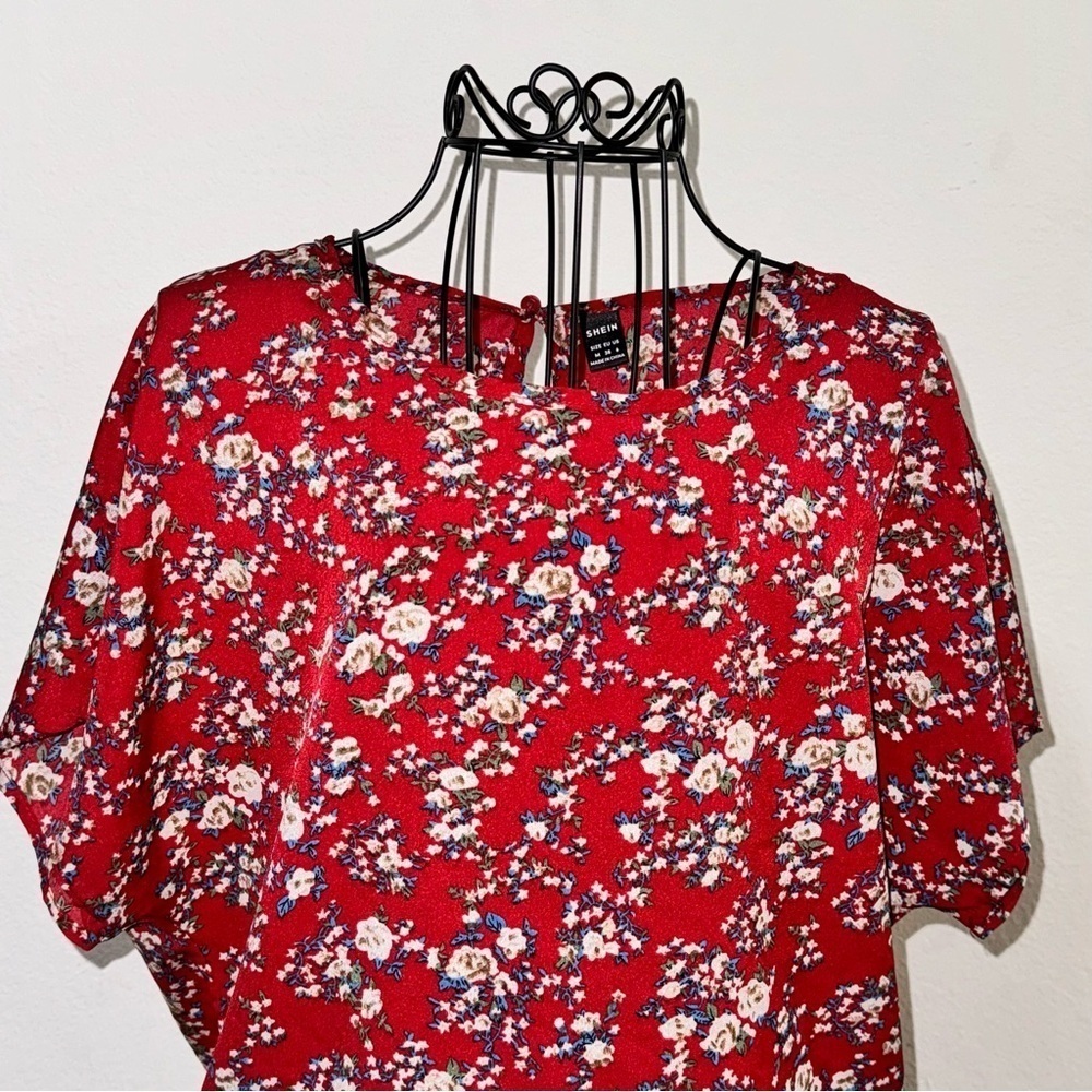 SHEIN Floral Blouse - Picture 6 of 8
